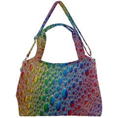 Bubbles Rainbow Colourful Colors Double Compartment Shoulder Bag by Amaryn4rt