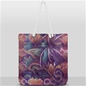 Abstract African Art Pattern Full Print Rope Handle Tote (Large) View2