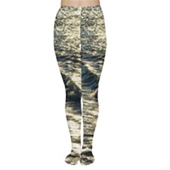 Wave Water Surface Sea Ocean Liquid Tights by Vaneshop