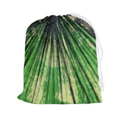 Acrylic Abstract Art Design  Drawstring Pouch (2xl) by Rbudhiya