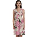 Floral Vintage Flowers Sleeveless Dress With Pocket View1