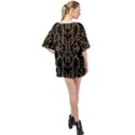 Art-deco-geometric-abstract-pattern-vector Oversized Chiffon Top View2