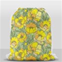 Seamless-pattern-with-graphic-spring-flowers Drawstring Bag (Small) View2