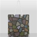 Cartoon-colored-stone-seamless-background-texture-pattern - Full Print Rope Handle Tote (Large) View2