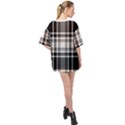 Pixel-background-design-modern-seamless-pattern-plaid-square-texture-fabric-tartan-scottish-textile- Oversized Chiffon Top View2