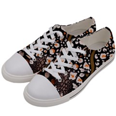 Trendy-mix-animal-skin-prints Men s Low Top Canvas Sneakers by uniart180623