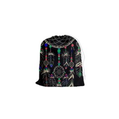 Dreamcatcher Magic Magical Drawstring Pouch (xs) by uniart180623