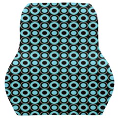 Mazipoodles Blue Donuts Polka Dot Car Seat Back Cushion  by Mazipoodles