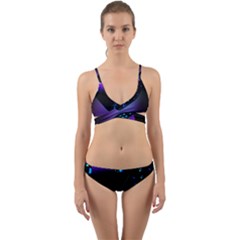 3d Ludo Game,gambling Wrap Around Bikini Set by Bangk1t