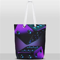 3d Ludo Game,gambling Full Print Rope Handle Tote (small) by Bangk1t