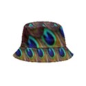 Peacock-feathers-bird-plumage Inside Out Bucket Hat (Kids) View1