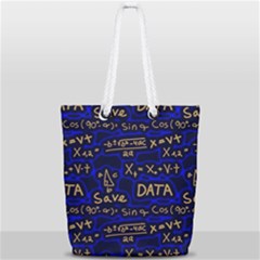 Art Pattern Design Background Graphic Full Print Rope Handle Tote (small) by Ravend