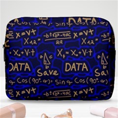 Art Pattern Design Background Graphic Make Up Pouch (large) by Ravend