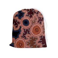 Pathways New Hogarth Arts Drawstring Pouch (xl) by hogartharts