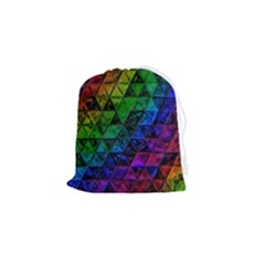 Pride Glass Drawstring Pouch (small) by MRNStudios
