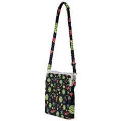 Watermelon Berries Patterns Pattern Multi Function Travel Bag by uniart180623