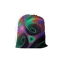 Circle Art 3d Artwork Graphics Vortex Colorful Digital Art Drawstring Pouch (Medium) View2