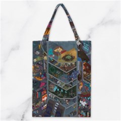 Fictional Character Cartoons Classic Tote Bag by uniart180623