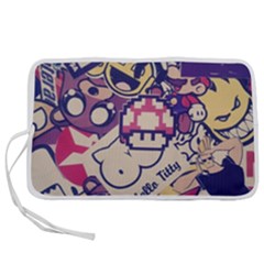 Retro Cartoon Titty Parody Pen Storage Case (s) by uniart180623