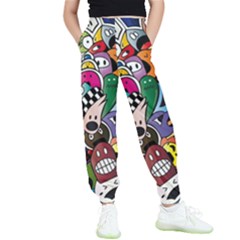 Cartoon Explosion Cartoon Characters Funny Kids  Joggers by uniart180623