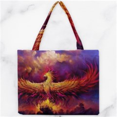 Phoenix Bird Mini Tote Bag by uniart180623