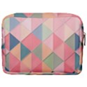 Background Geometric Triangle Make Up Pouch (Large) View2