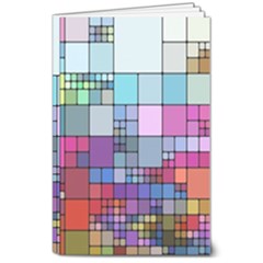 To Dye Abstract Visualization 8  X 10  Softcover Notebook by uniart180623
