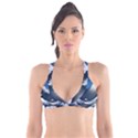 The Great Wave Off Kanagawa Plunge Bikini Top View1