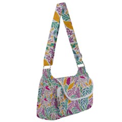 Leaves Colorful Leaves Seamless Design Leaf Multipack Bag by Simbadda