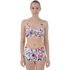 Animals Pattern Perfect Fit Gym Set by Simbadda