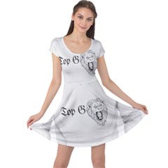 (2)dx Hoodie Cap Sleeve Dress by Alldesigners
