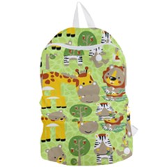 Funny Animals Cartoon Foldable Lightweight Backpack by Simbadda