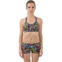 Graffiti Word Seamless Pattern Back Web Gym Set View1