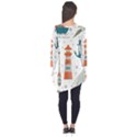 Nautical-elements-pattern-background Long Sleeve Tunic  View2
