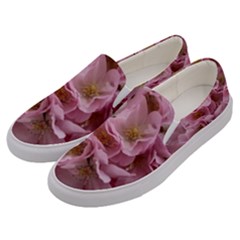 Cherry-blossoms Men s Canvas Slip Ons by Excel