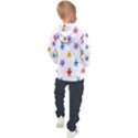 Seamless-pattern-cute-funny-monster-cartoon-isolated-white-background Kids  Hooded Pullover View2