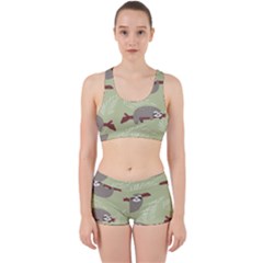 Sloths-pattern-design Work It Out Gym Set by Simbadda