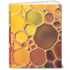 Abstract Oil Painting 8  X 10  Softcover Notebook by Excel