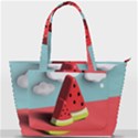 Strawberries Fruit Back Pocket Shoulder Bag  View1