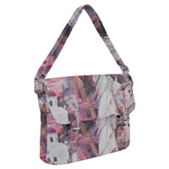 Vintage Landmarks Travel Buckle Messenger Bag by Proyonanggan
