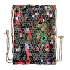 Colorful Abstract Background Drawstring Bag (large) by Proyonanggan
