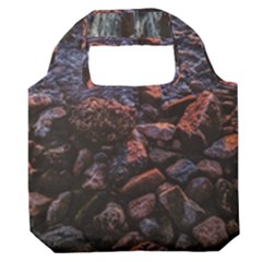 Twilight Treasures: Rocky Beachscape  Premium Foldable Grocery Recycle Bag by dflcprintsclothing