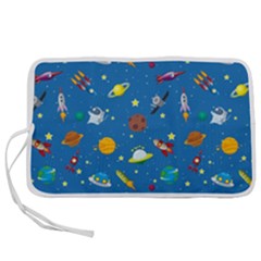 Space Rocket Solar System Pattern Pen Storage Case (s) by Bangk1t