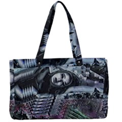 Cyberpunk Drama Canvas Work Bag by MRNStudios
