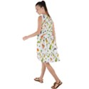 Vector Baby Dino Seamless Pattern Frill Swing Dress View2