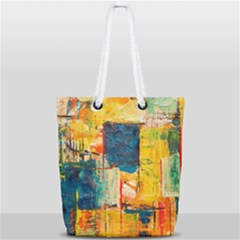Wall Art Full Print Rope Handle Tote (small) by artworkshop