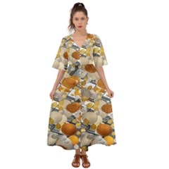 Wallpapper Kimono Sleeve Boho Dress by artworkshop