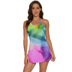Heart Design 2-in-1 Flare Activity Dress by Trending