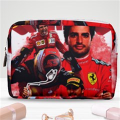 Carlos Sainz Make Up Pouch (medium) by Boster123