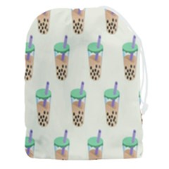 Cute Boba Drawstring Pouch (3xl) by artworkshop